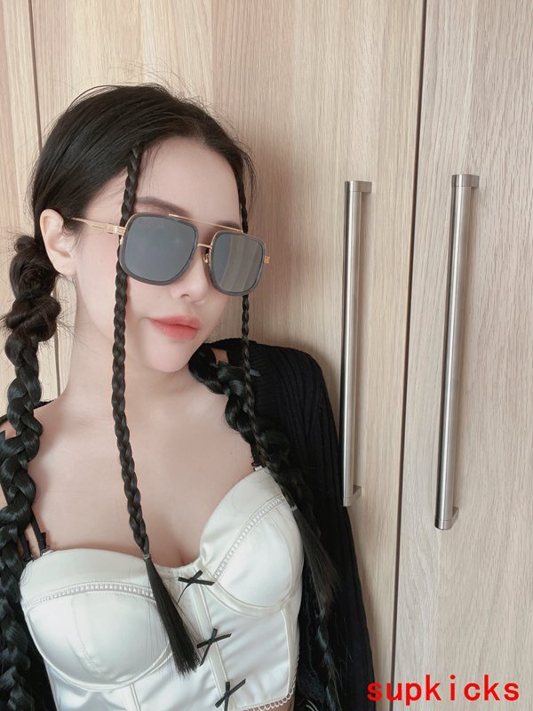 Side view of Louis Vuitton unisex sunglasses