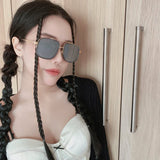 Side view of Louis Vuitton unisex sunglasses