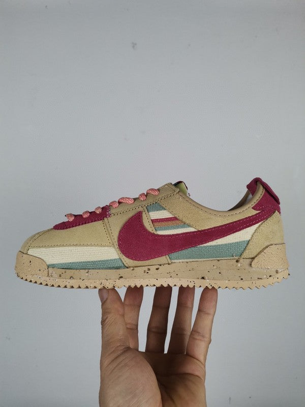 Nike sneakers detailed view showing premium designer craftsmanship