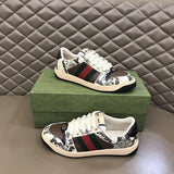Gucci stone beige luxury sneakers view 11 premium leather build