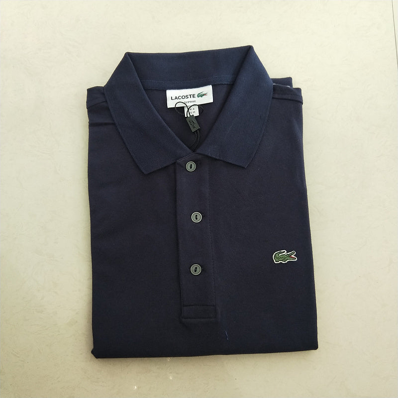 Full styled look of Lacoste luxury clothing with signature branding