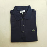 Full styled look of Lacoste luxury clothing with signature branding