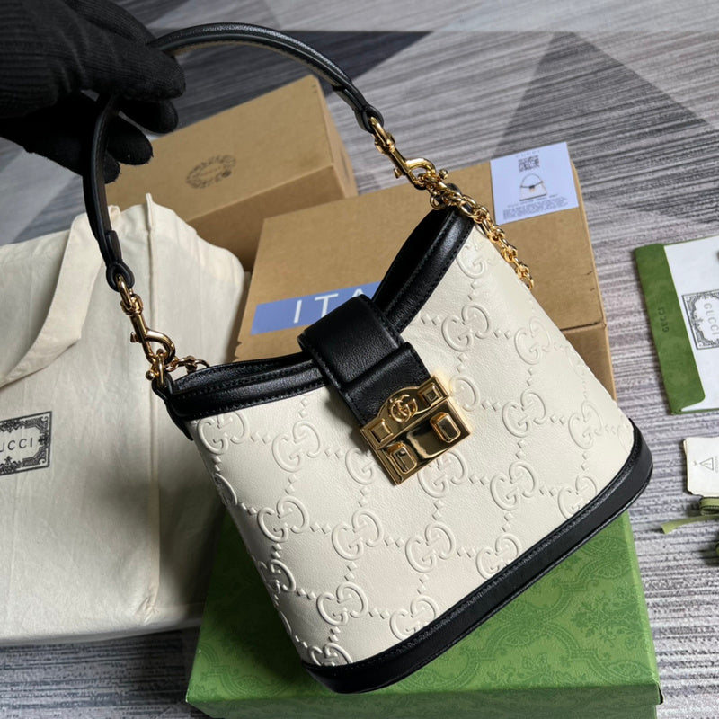 Front view of classic everyday-luxe women's handbag – women's designer-style accessory