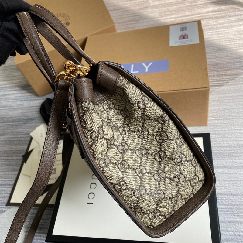 Top view of signature everyday-luxe women's handbag – women's luxury handbag