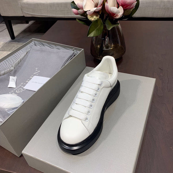 Alexander McQueen sneakers detailed view showing premium designer craftsmanship