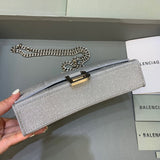 Elegant Vegan Leather Handbag - Refined Silhouette | Women's Luxury Handbag #456 - hardware and detail close-up (image 5) of designer-inspired handbag