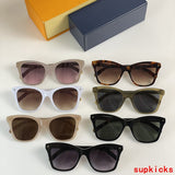 Lifestyle view of Louis Vuitton unisex sunglasses