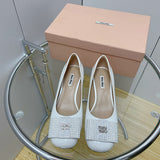 Miu Miu luxury shoes front view — premium authentic designer style
