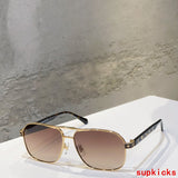 Lifestyle view of Louis Vuitton unisex sunglasses