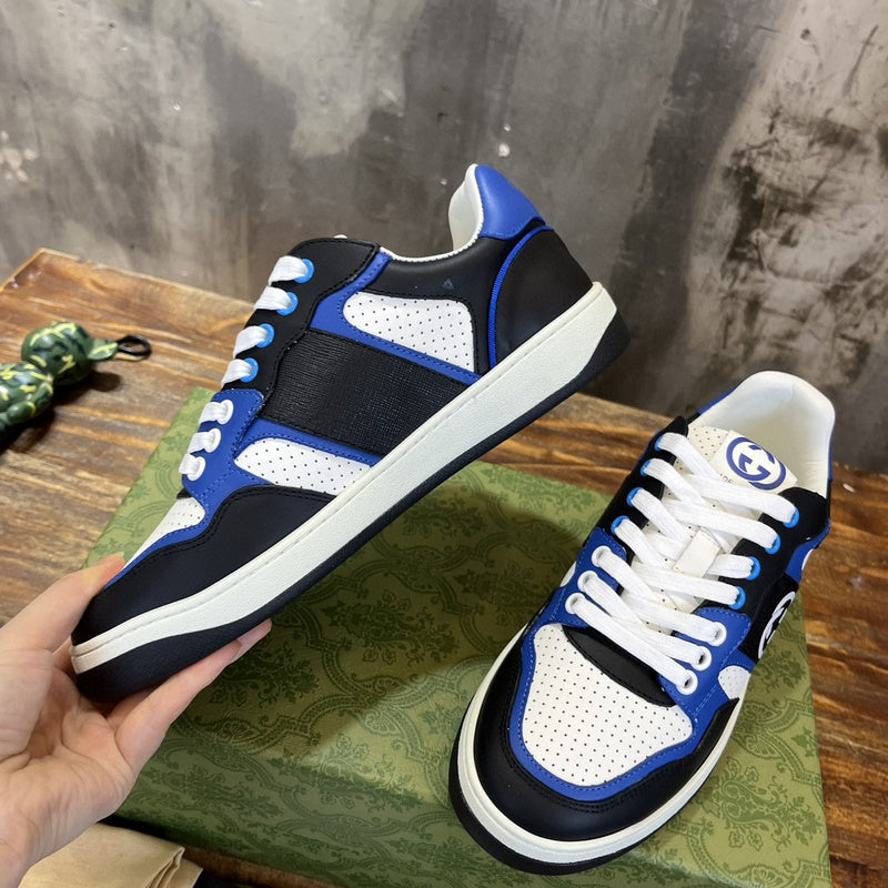 Gucci muted earth tones luxury sneakers view 6 low-top design