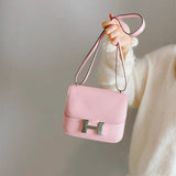 Considered bag shown from front angle