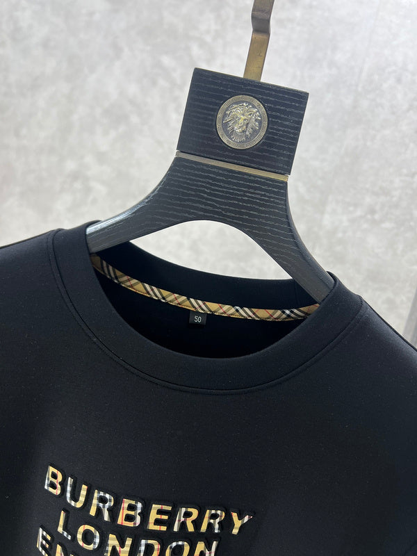 Close-up of Burberry designer clothing craftsmanship