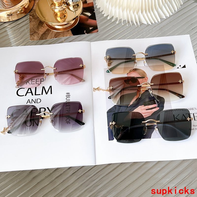 Lifestyle view of Louis Vuitton unisex sunglasses