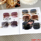 Lifestyle view of Louis Vuitton unisex sunglasses
