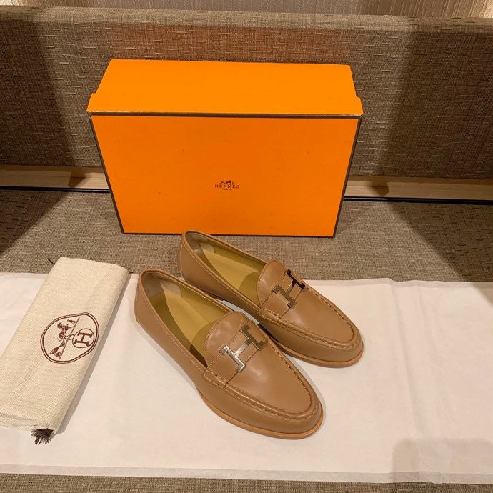 Hermes shoes Style 392 - angled studio shot