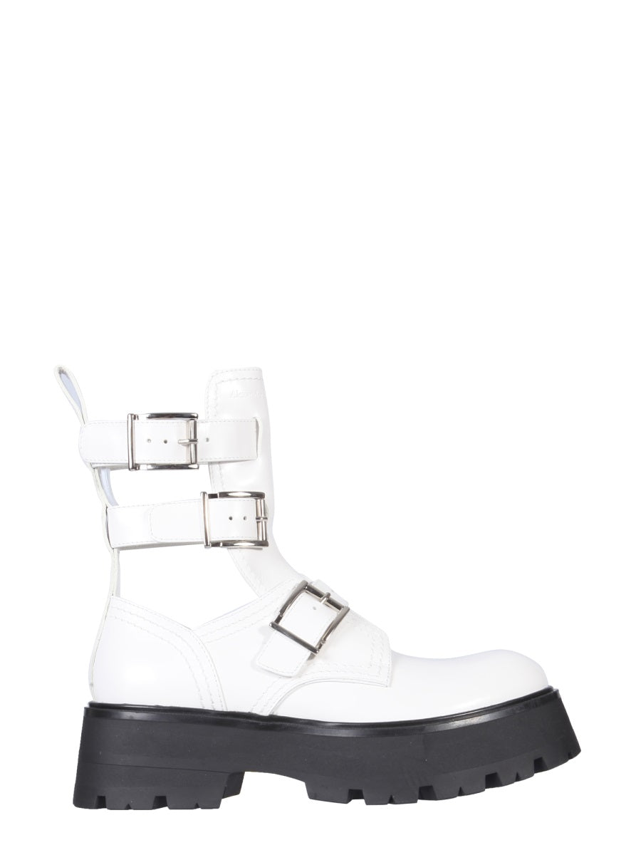 Alexander McQueen Shoes? Alexander Mcqueen Women Rave Boots Luxury Lifestyle Designer Footwear