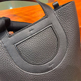 Close-up detail of sophisticated bag design
