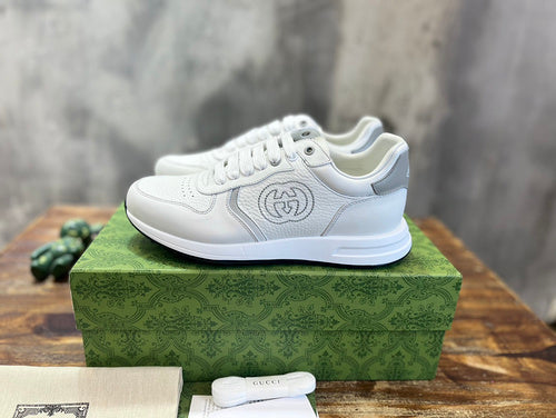 Gucci classic monochrome luxury sneakers view 11 everyday casual design