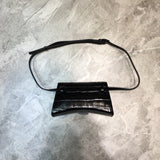 Timeless Vegan Leather Handbag - Signature Hardware Accents | Women's Statement Accessory #1015 - close-up detail shot (image 3) of designer-inspired handbag