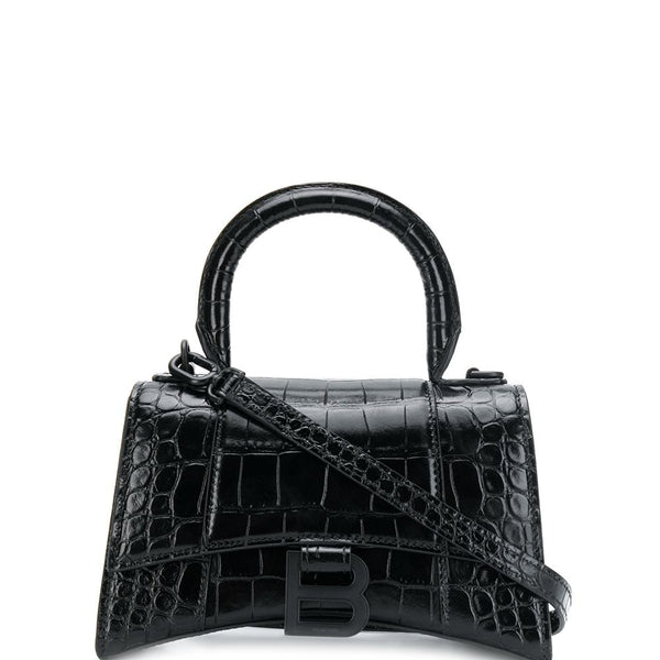 Balenciaga Bags? Balenciaga Mini Hourglass XS Handbag Luxury Designer Leather Handbag