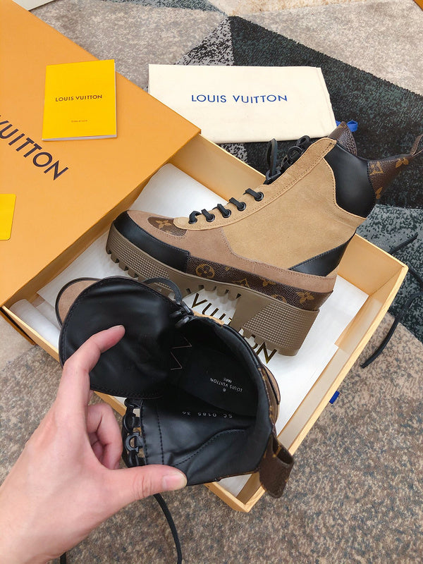 Louis Vuitton luxury shoes detail view — premium authentic designer style