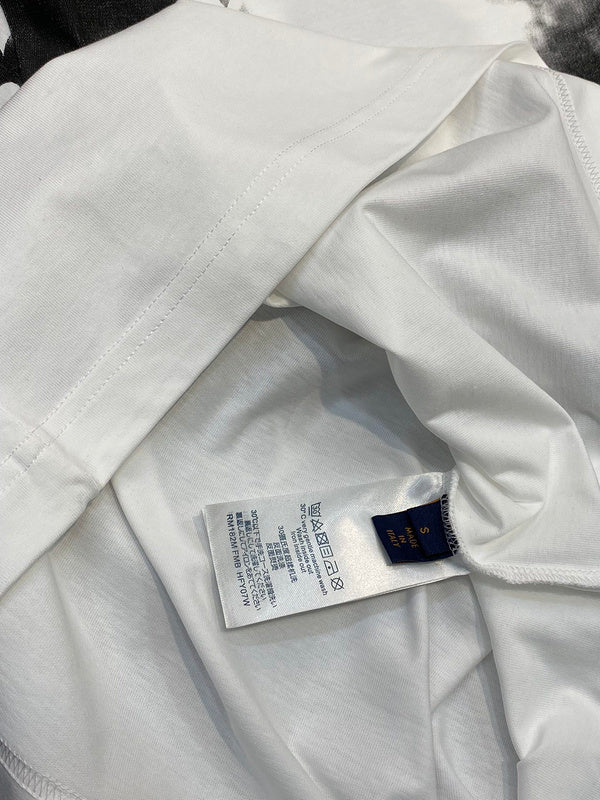 Side profile of Louis Vuitton cotton t-shirt with signature branding
