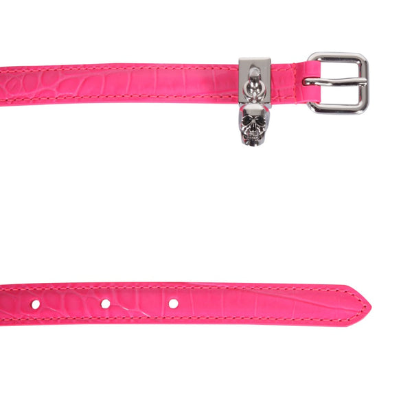 Alexander McQueen premium belts detail and craftsmanship close-up