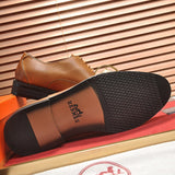 Hermès Black Slip-On Sneakers - Toe Detail View