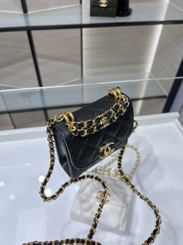 Zivas Charm Polished Finish Designer Handbag (Modern Wardrobe Staple) – Back View