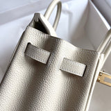 Statement bag shown from front angle