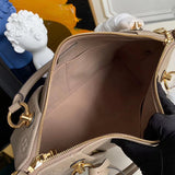 Back view of modern statement women's handbag – women's statement bag
