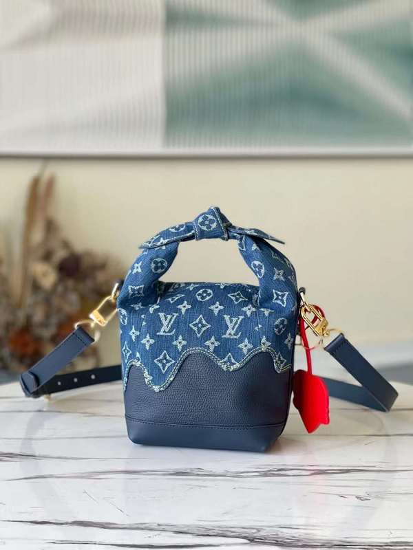 Interior view of statement modern women's handbag – women's designer-style accessory