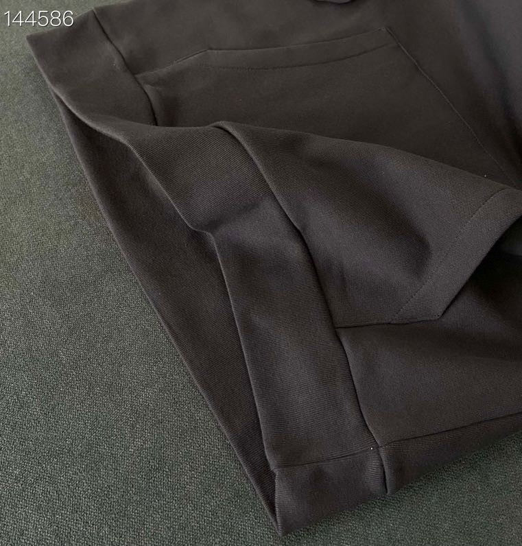 Full styled look of Louis Vuitton luxury clothing with everyday silhouette