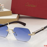 Side view of Cartier unisex sunglasses