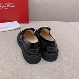 Roger Vivier luxury shoes side view — premium authentic designer style