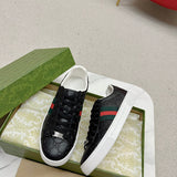Gucci sneakers detailed view showing premium designer craftsmanship