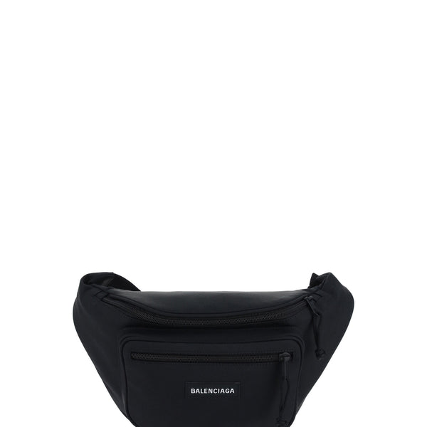 Balenciaga Bags? Balenciaga Men Explorer Fanny Pack Luxury Designer Leather Handbag
