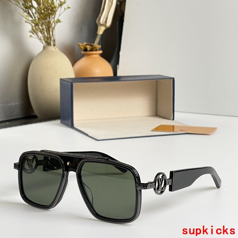 Front view of Louis Vuitton unisex sunglasses