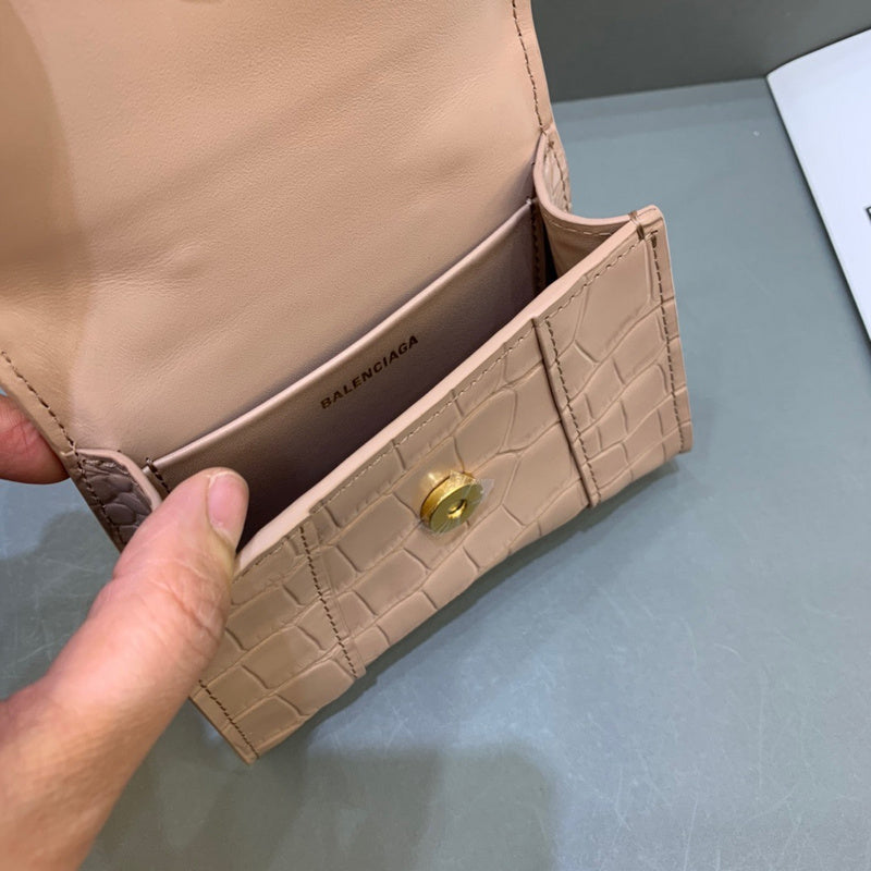 Classic Faux Leather Handbag - Polished Finish | Women's Luxury Handbag #491 - alternate angle view (image 8) of designer-inspired handbag