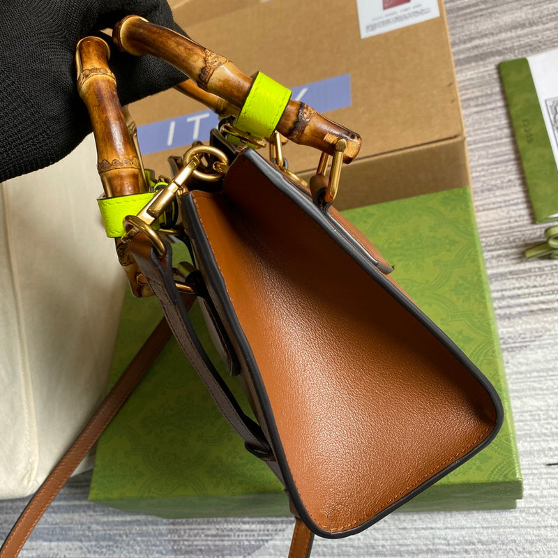 Interior view of statement classic women's handbag – women's statement bag