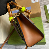 Interior view of statement classic women's handbag – women's statement bag