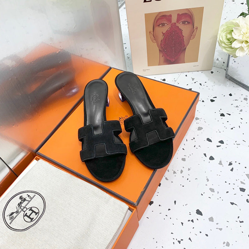 Hermès Black High-Top Sneakers - Full Silhouette View