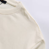 Front view of Louis Vuitton cotton t-shirt with signature branding