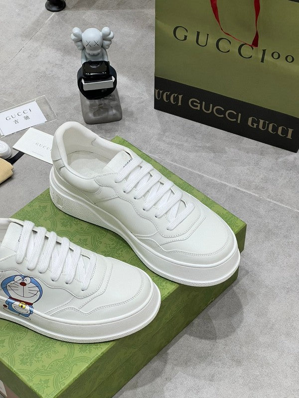 Gucci muted earth tones luxury sneakers view 7 everyday casual design