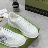 Gucci muted earth tones luxury sneakers view 7 everyday casual design