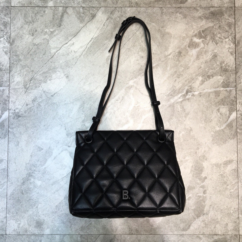 Sleek Premium PU Leather Handbag - Polished Finish | Women's Statement Accessory #788 - front view (image 1) of designer-inspired handbag