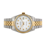 Front view of Rolex men's watch