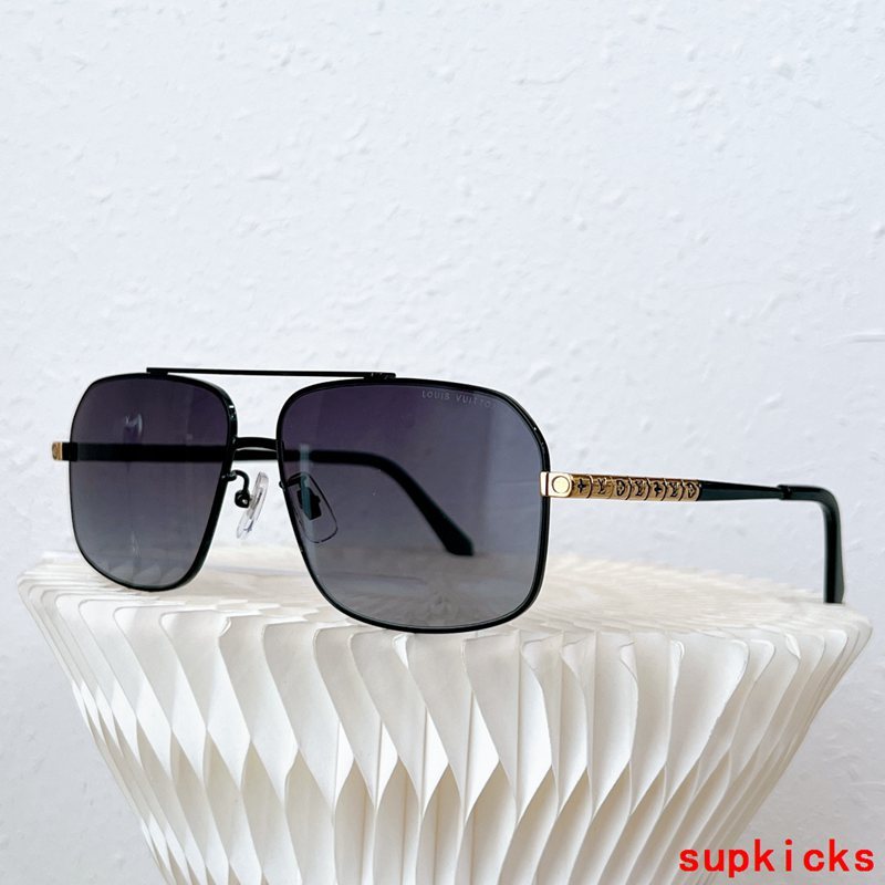Front view of Louis Vuitton unisex sunglasses