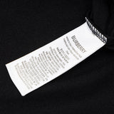 Close-up detail shot of Polo cotton polo shirt with monogram-inspired silhouette