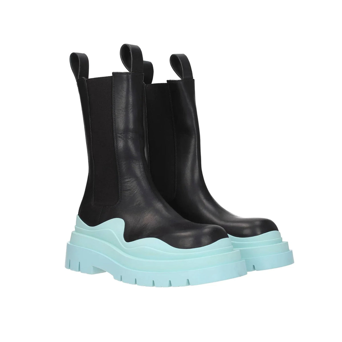 Bottega Veneta premium boots & booties detail and craftsmanship close-up